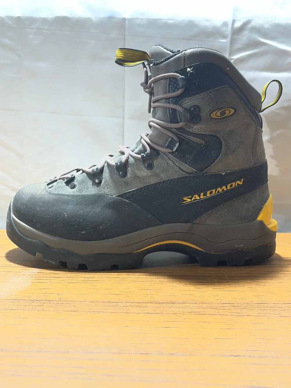 Salomon Super Mountain 9 Conta grip Expert Boots Men Size 11 1/2 Great Condition